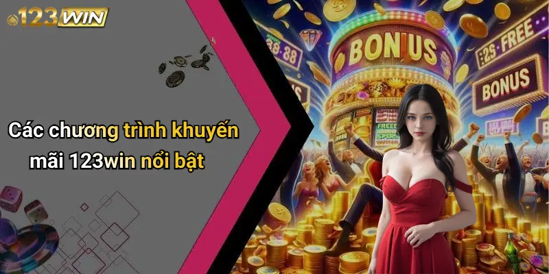 Các chương trình khuyến mãi 123win nổi bật