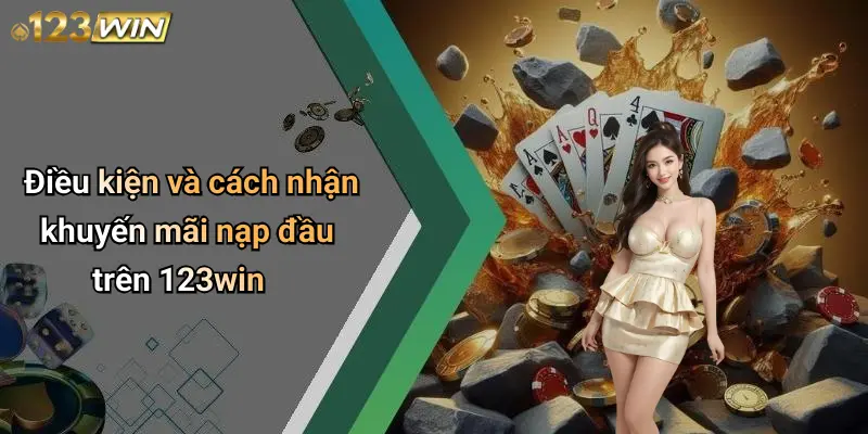 Điều kiện và cách nhận khuyến mãi nạp đầu trên 123win