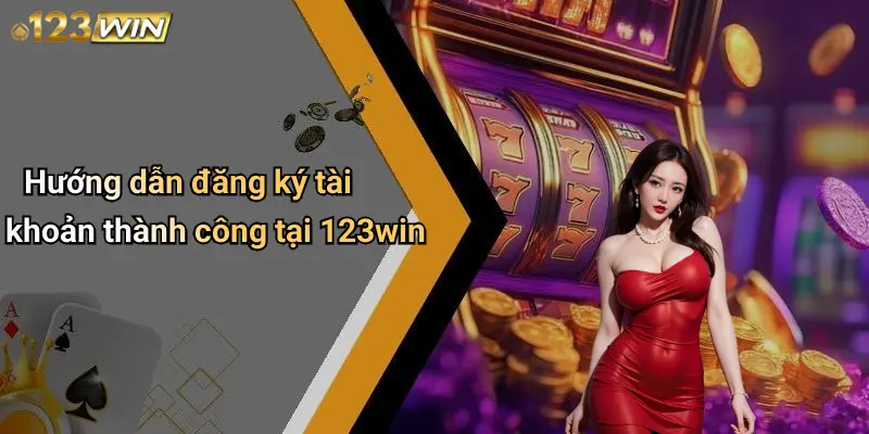 Hướng dẫn đăng ký tài khoản thành công tại 123win