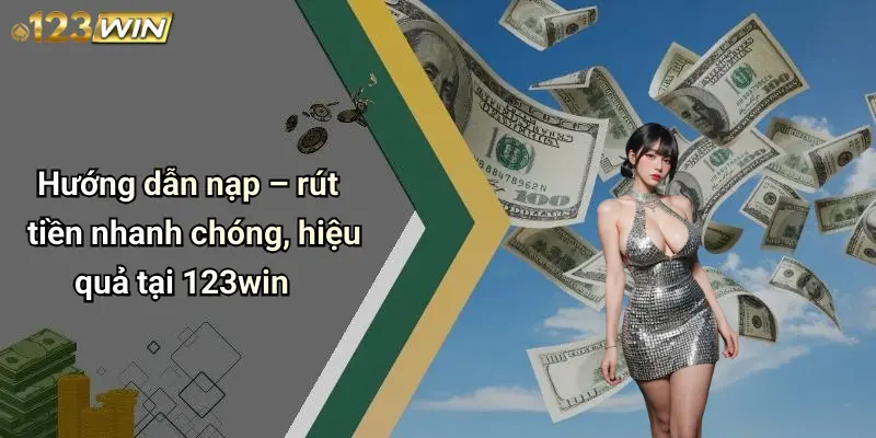 Hướng dẫn nạp – rút tiền nhanh chóng, hiệu quả tại 123win