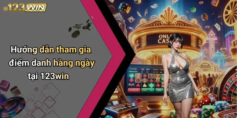 Hướng dẫn tham gia điểm danh hàng ngày tại 123win