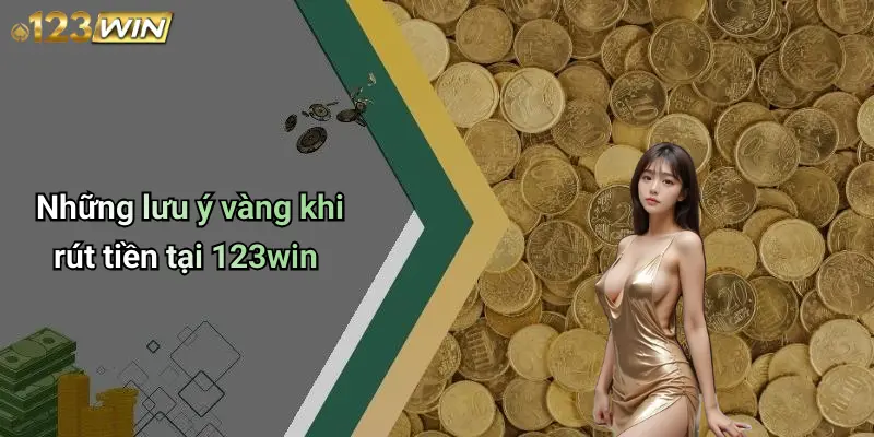 Những lưu ý vàng khi rút tiền tại 123win