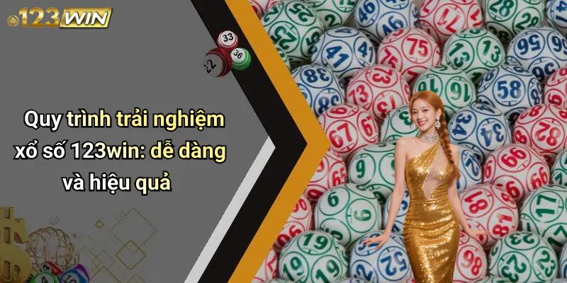 Quy trình trải nghiệm xổ số 123win: dễ dàng và hiệu quả