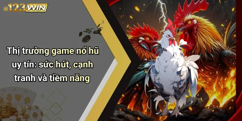 Thị trường game nổ hũ uy tín: sức hút, cạnh tranh và tiềm năng